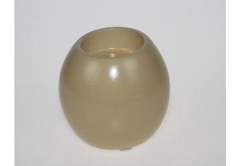 Keramický svícen Davis béžový  8cm