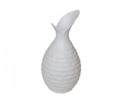 Keramická váza Pente bílá mat 25cm