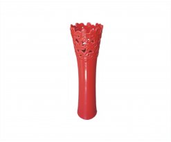 Keramická váza Ikaria M červená