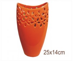 Keramická váza Šir Alium orange